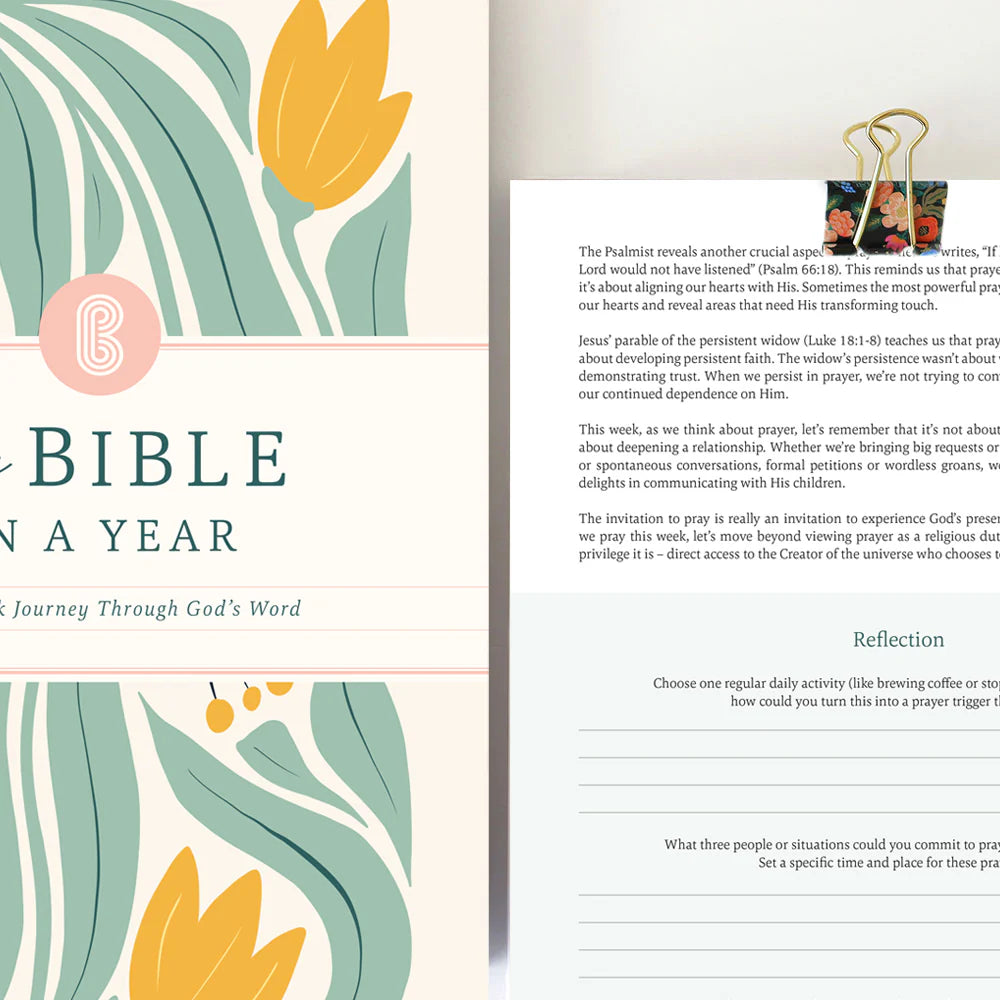 Essential Prime BibleGuide™ 52 Week Study Journal & Devotional