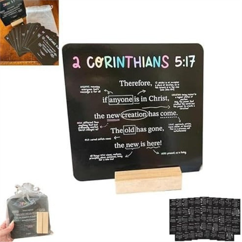 Essential 52 Decorative Bible Verse Prayer Cards