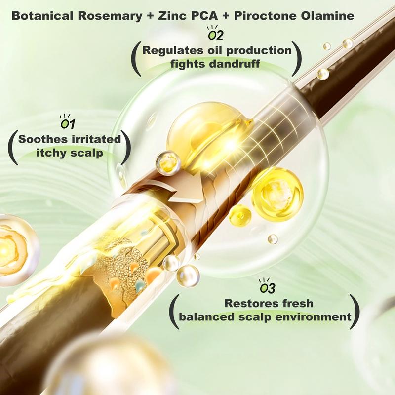 Essential Prime™ Natural Rosemary Amino Acid Shampoo