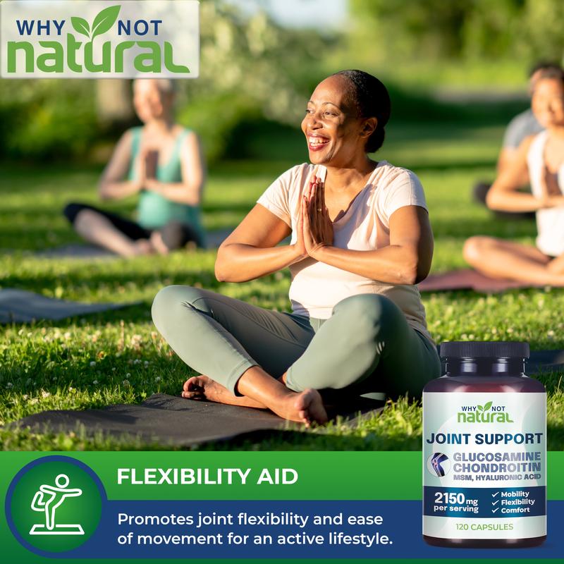 Joint Support Supplement | Supports Bones, Back, Knees, Hands, Shoulders | Advanced Formula #1