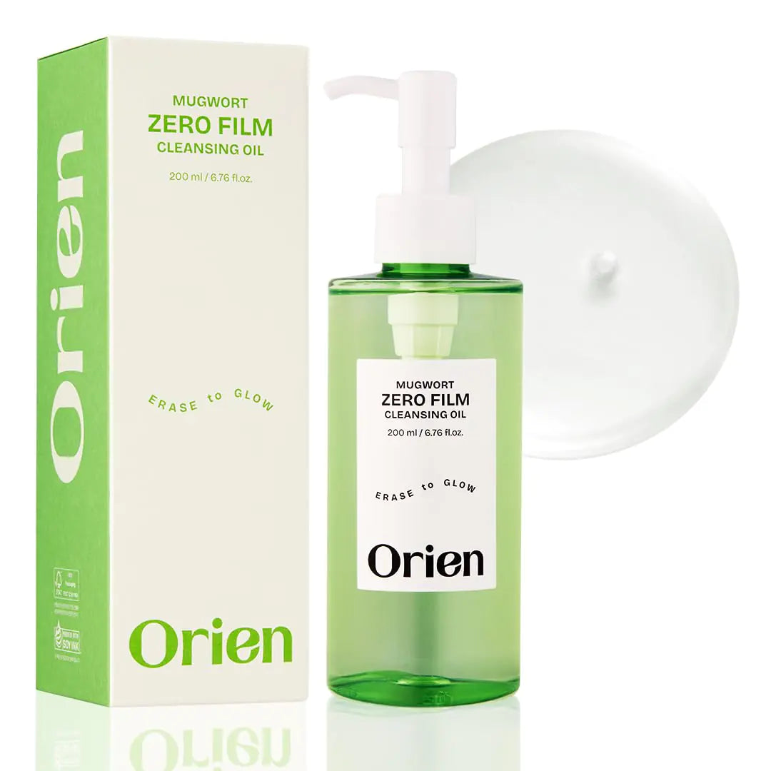 Orien Mugwort Zero Film Cleansing Oil 6.76 fl.oz. 200ml ㅣDaily Makeup Blackhead Removal