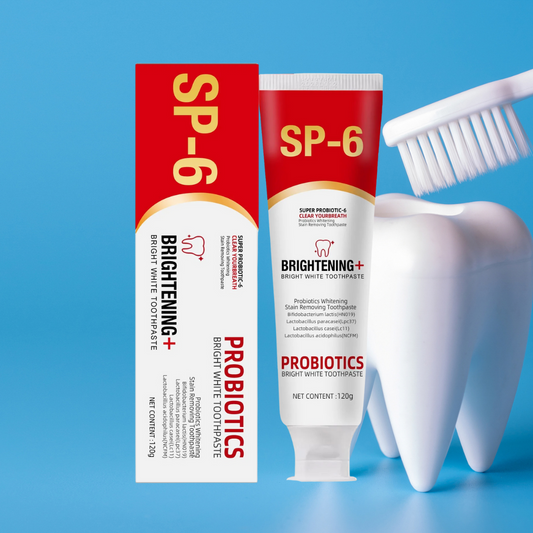 Whitening & Brightening Probiotic Tooth Paste SP-6™ - Get Rid Of Bad Breath
