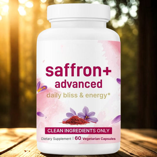 Saffron Supplement Advanced Formula | Boosts Mood | Help Relieve Anxiety | Enhances Calmness & Clarity | Antioxidant Blend