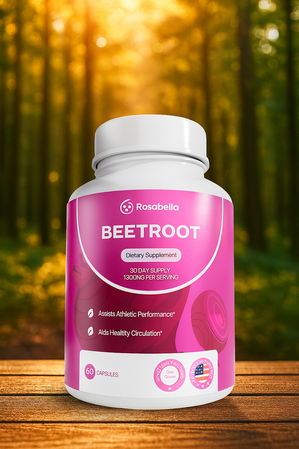 Organic Beet Root Capsules™ – Non-GMO, #1 Selling Lab-Tested Beet Supplement - 60 Capsules, 30-Day Supply