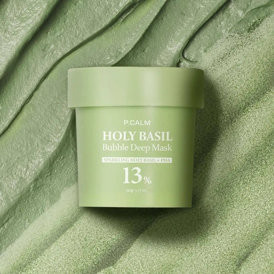 Holy Basil Bubble Deep Mask | #1 In 5 Platforms in Korea | Cleanse Pores & Blackheads | Advanced Korean Skincare