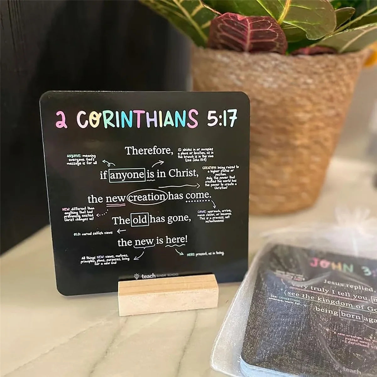 Essential 27 Front Back Bible Verse Cards